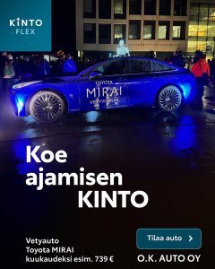 Valon kaupunki + Mirai = aika näyttävä yhdistelmä